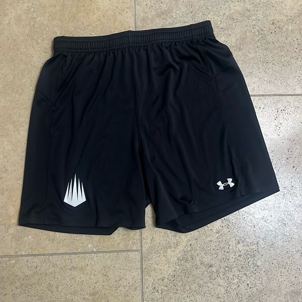 Black Under Armor IMG Academy Practice Shorts